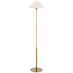 Hand Rubbed Antique Brass / Linen Shade