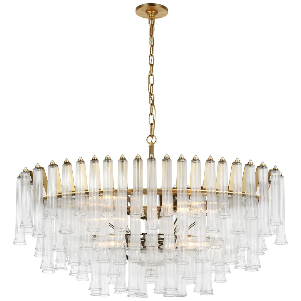 Lorelei X-Large Oval Chandelier - Light House Co.