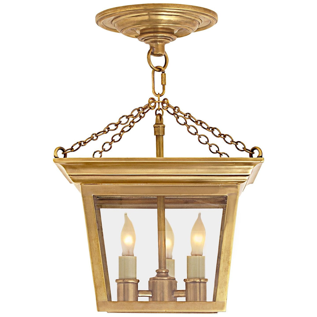 Cornice Semi-Flush Lantern - Light House Co.