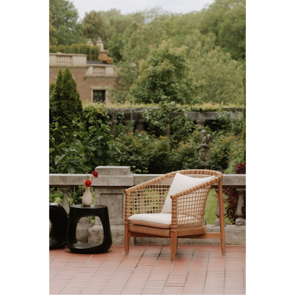 Kuna Outdoor Lounge Chair Natural | Outdoor Chairs | Moe's - Light House Co.