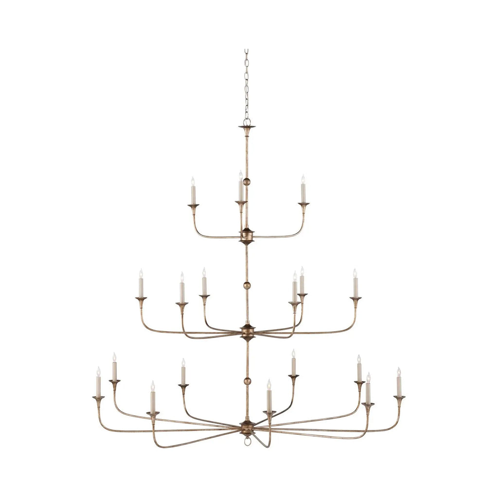 Nottaway Grande Bronze Chandelier | Chandeliers | Currey & Company - Light House Co.