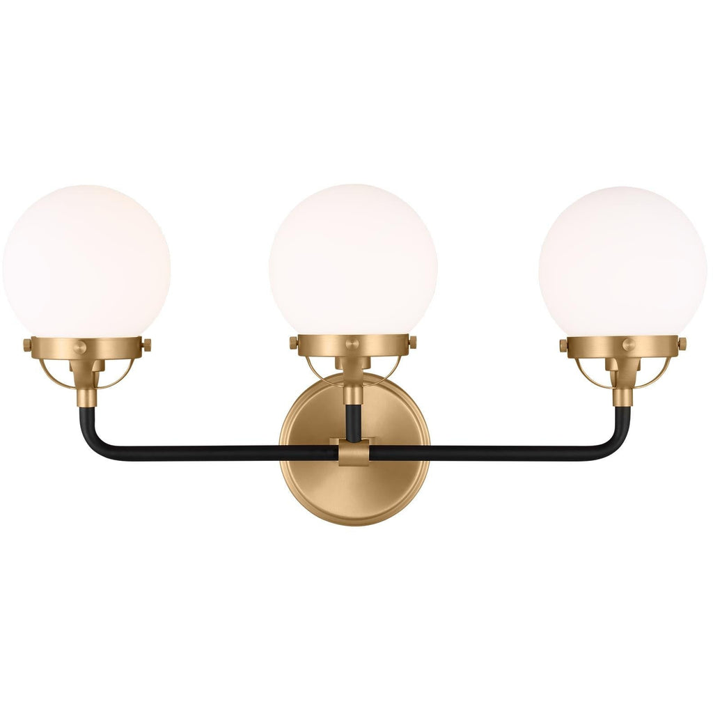 Cafe Three Light Vanity - Light House Co.