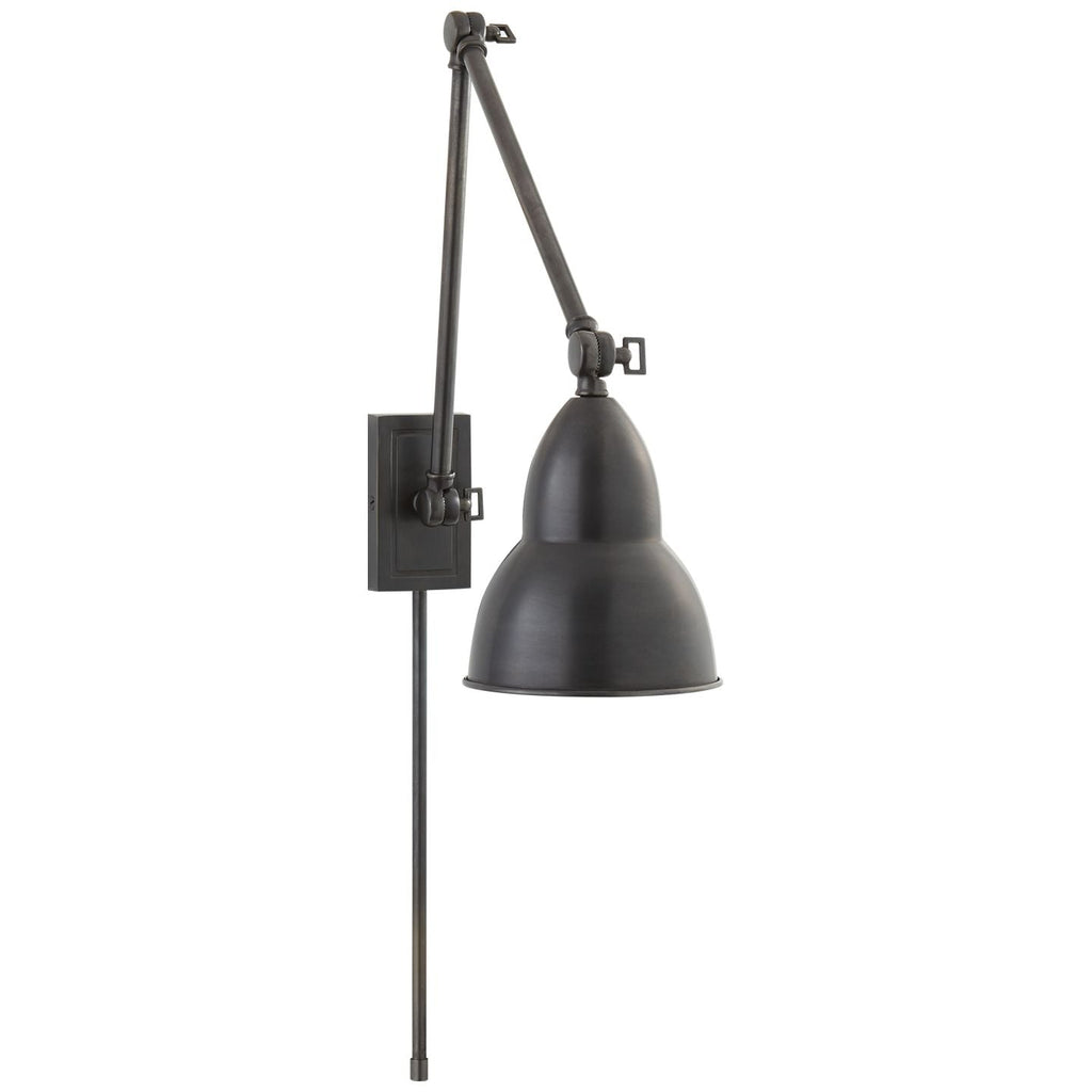 French Library Double Arm Wall Lamp - Light House Co.