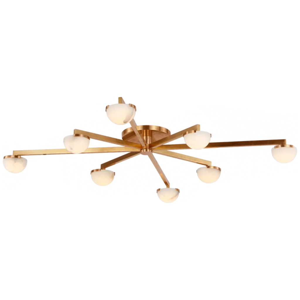 Pedra Staggered Arm Flush Mount - Light House Co.