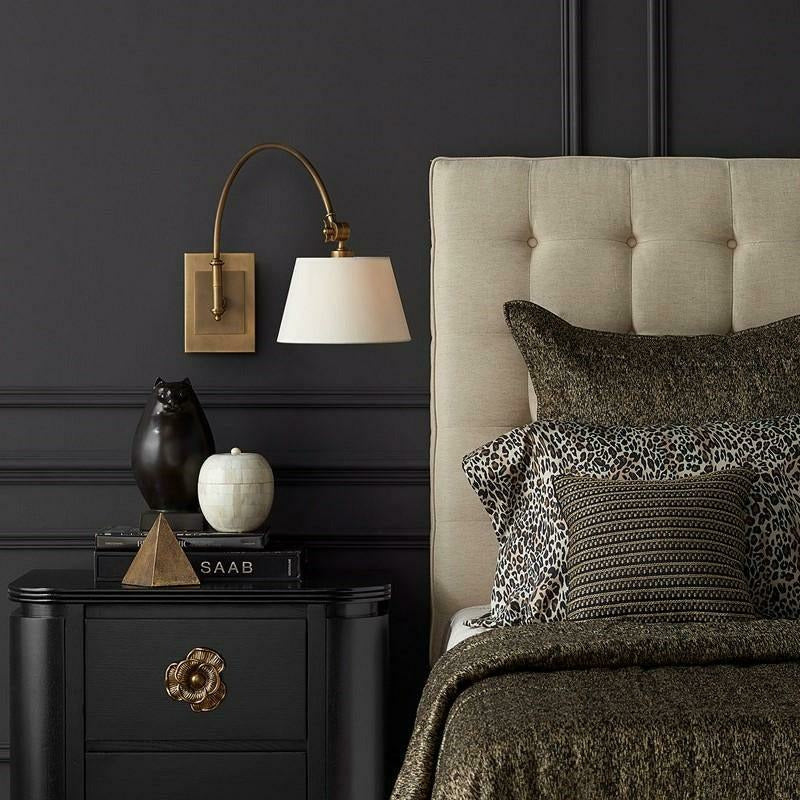 Ashy Swing-Arm Sconce - Light House Co.