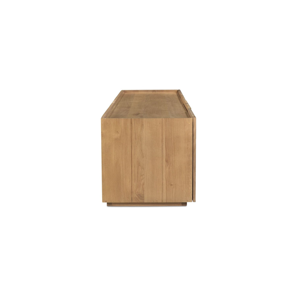 Plank Natural Media Cabinet - Light House Co.