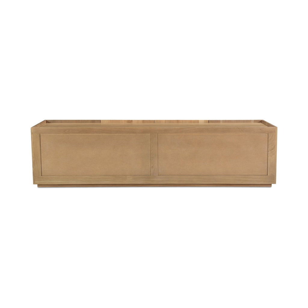 Plank Natural Media Cabinet - Light House Co.