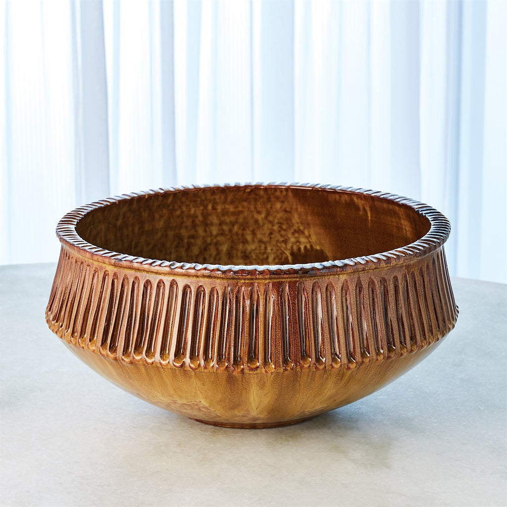 Carved Bowl - Light House Co.