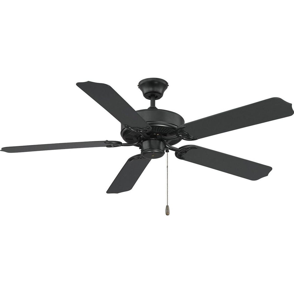 Nomad 52" Ceiling Fan in Flat Black - Light House Co.