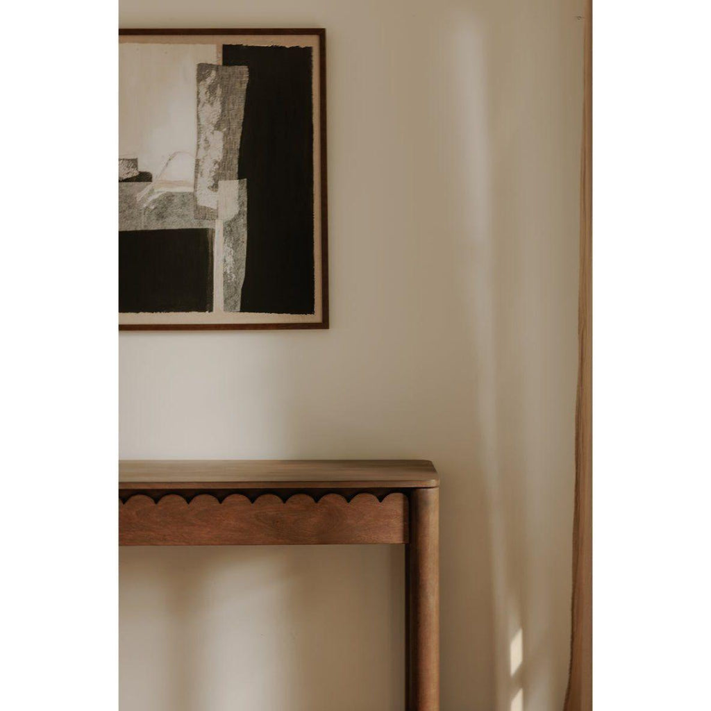 Wiley Vintage Brown Console Table - Light House Co.