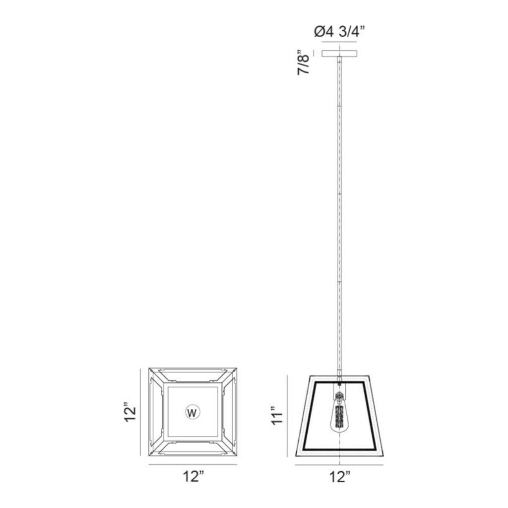Rosalie Pendant - Light House Co.