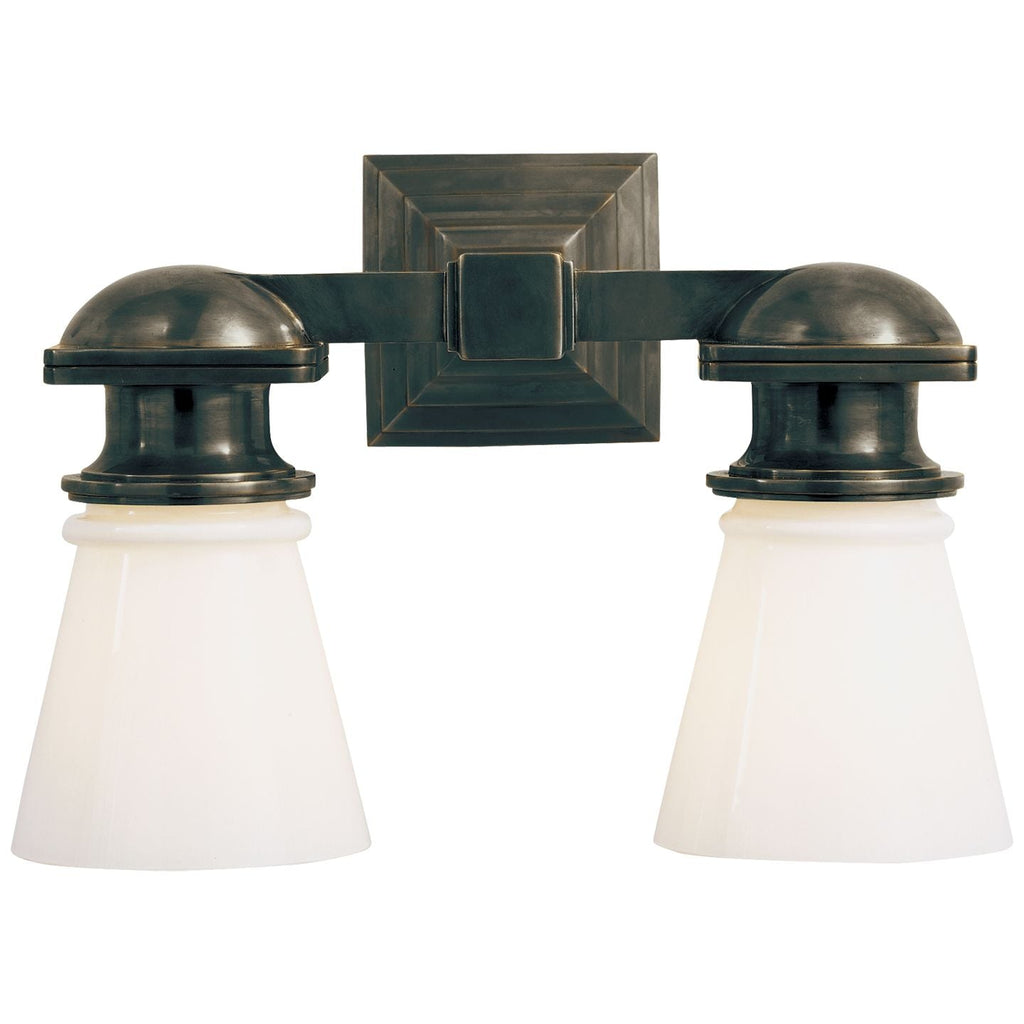 New York Subway 2 Light Vanity - Light House Co.