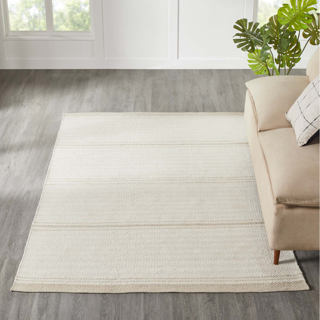 Alice Ivory & Beige Rug - Light House Co.