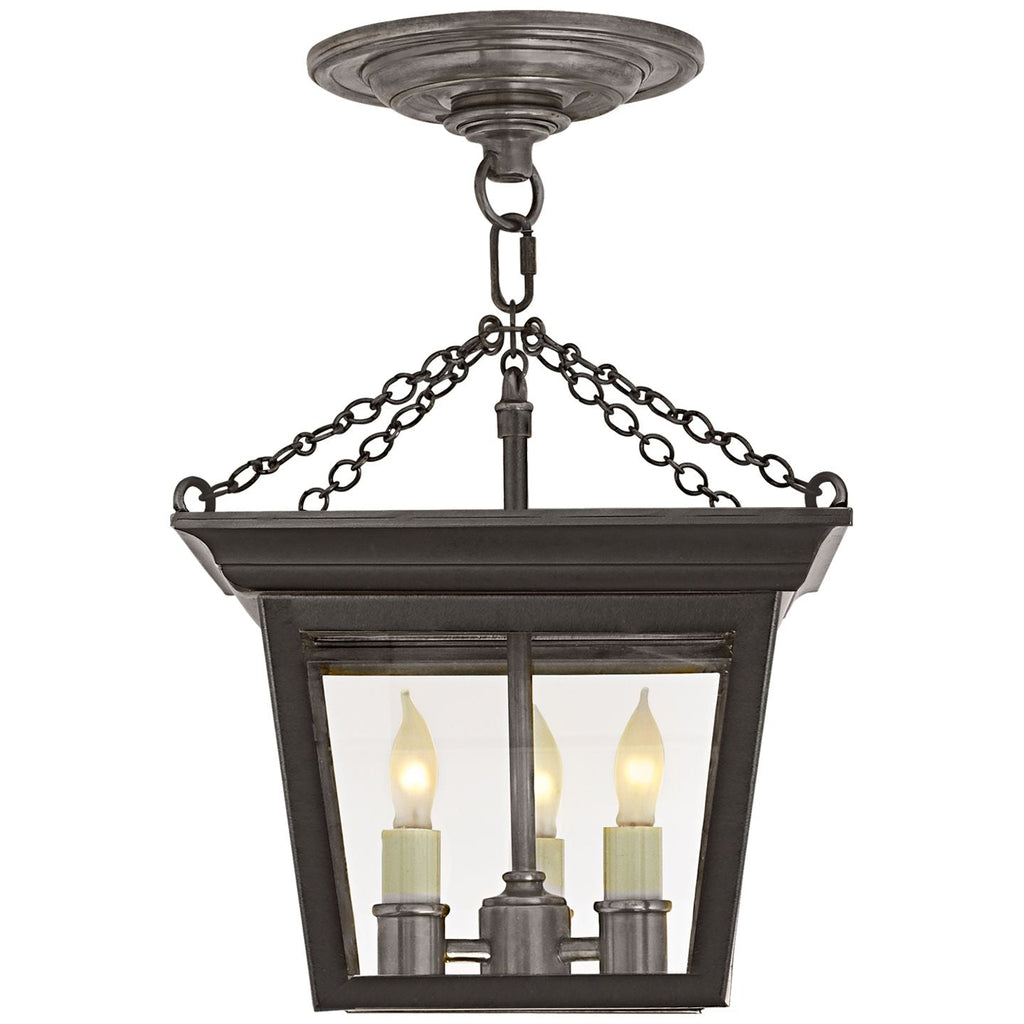 Cornice Semi-Flush Lantern - Light House Co.