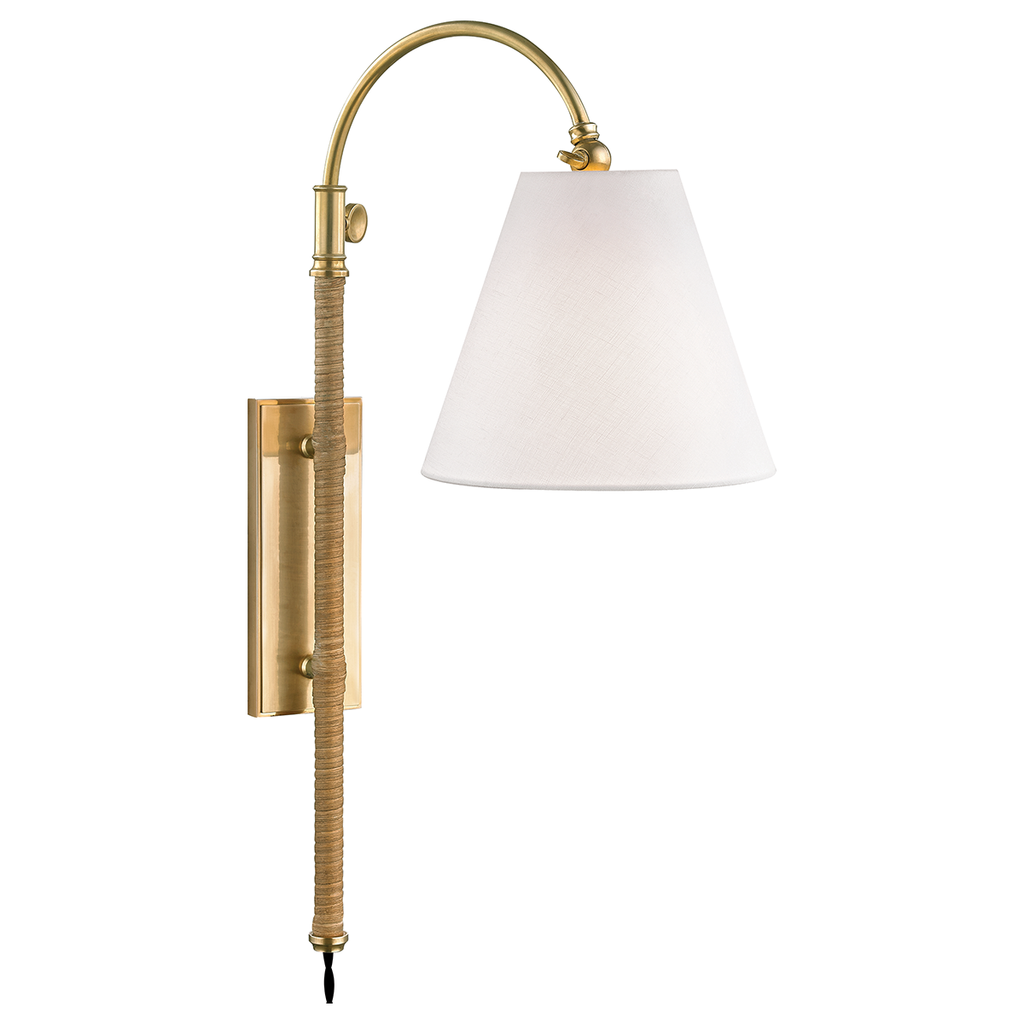 Curves No. 1 Tall Wall Sconce | Mark D. Sikes x Hudson Valley Lighting - Light House Co.