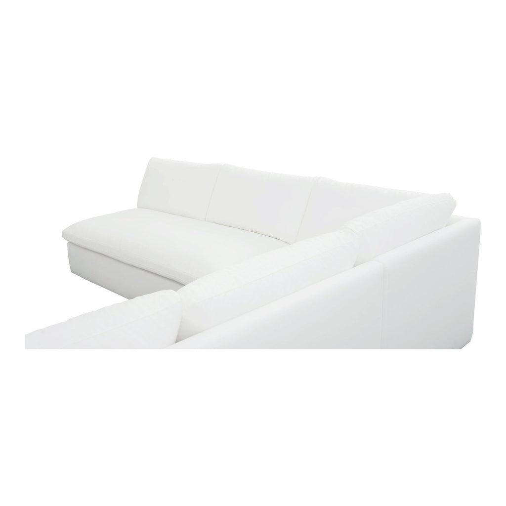 Miles Outdoor Modular 3 Piece White | Outdoor Sofas | Moe's - Light House Co.