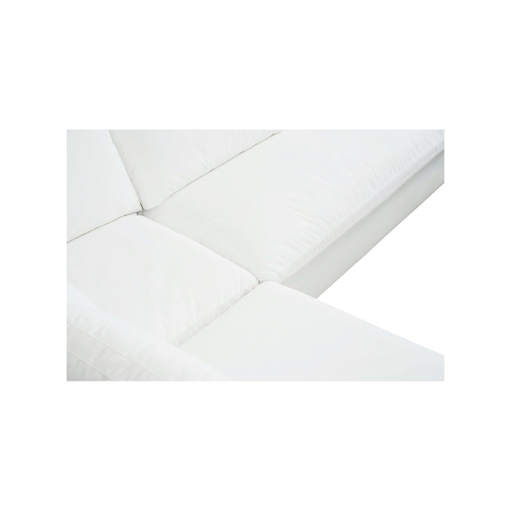 Miles Outdoor Modular 5 Piece White | Outdoor Sofas | Moe's - Light House Co.