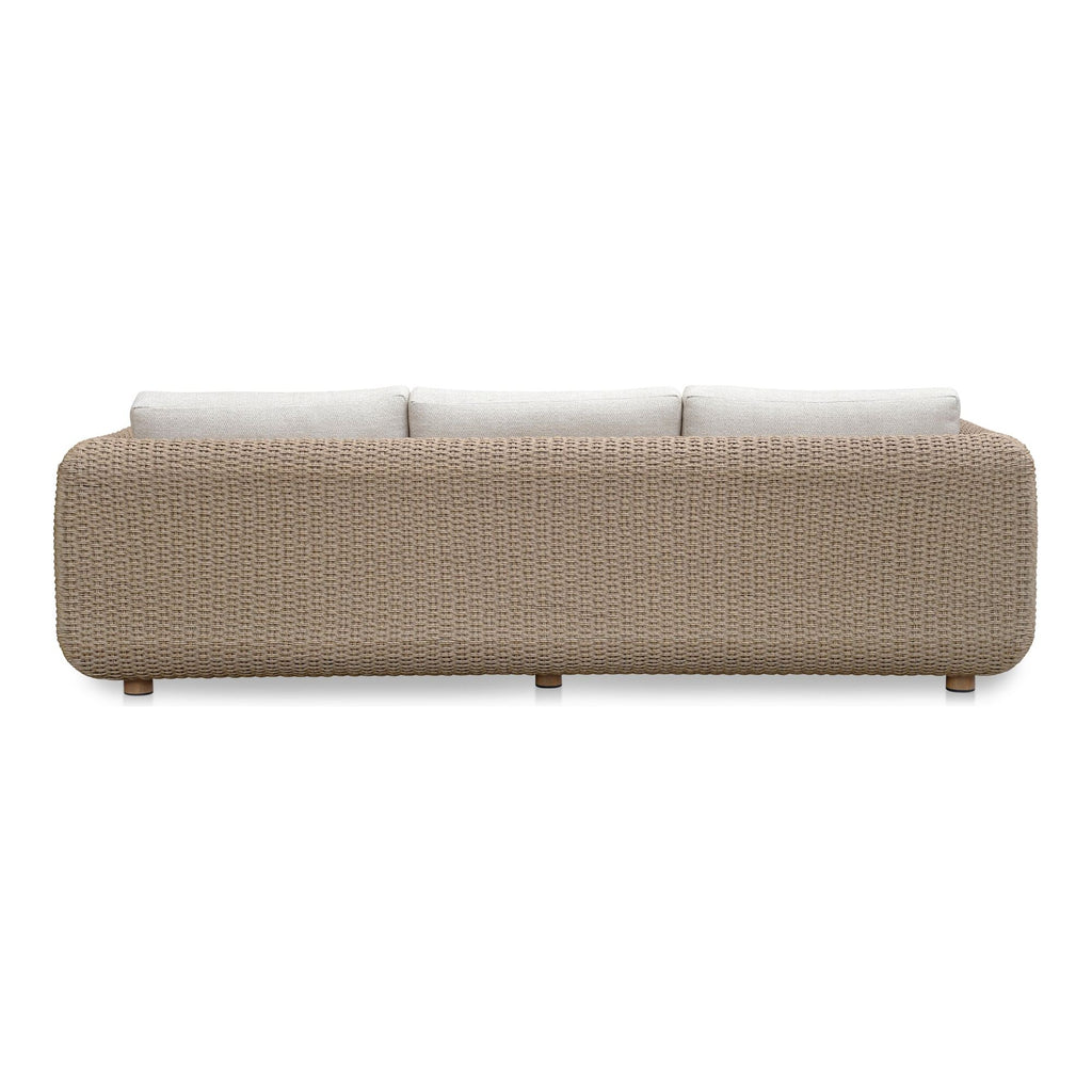 Soma Outdoor Sofa Natural | Outdoor Sofas | Moe's - Light House Co.
