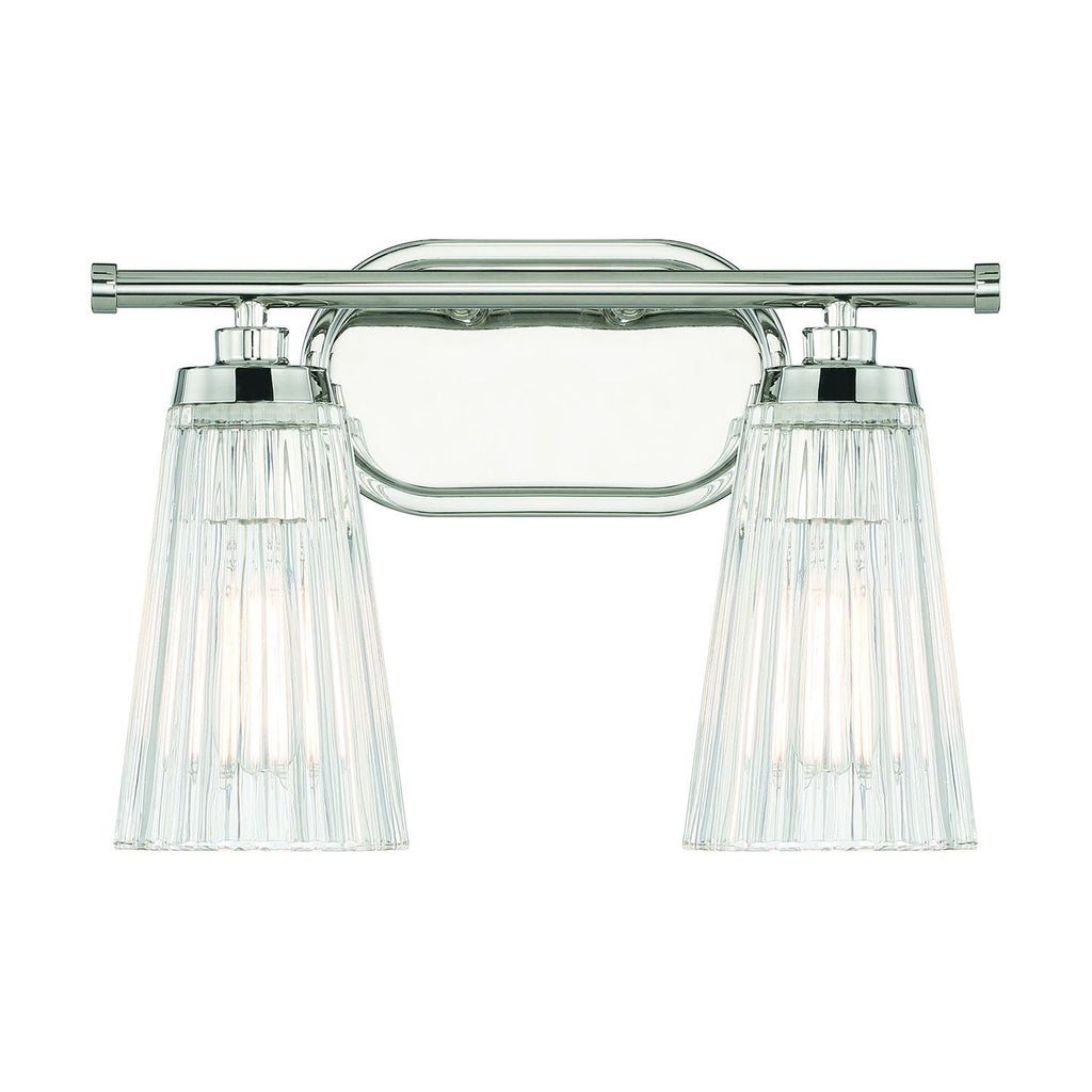 Chantilly 2-Light Bathroom Vanity Light | Wall Sconce | Savoy House - Light House Co.