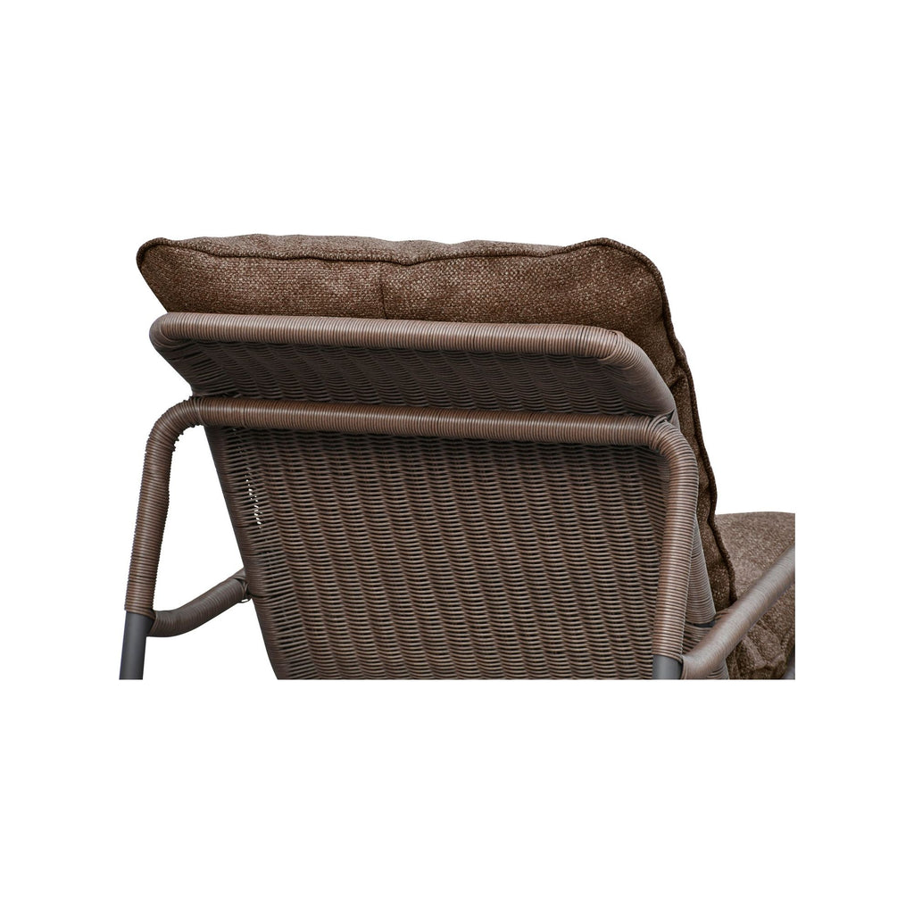 Lyra Outdoor Rocking Chair Brown | Outdoor Chairs | Moe's - Light House Co.