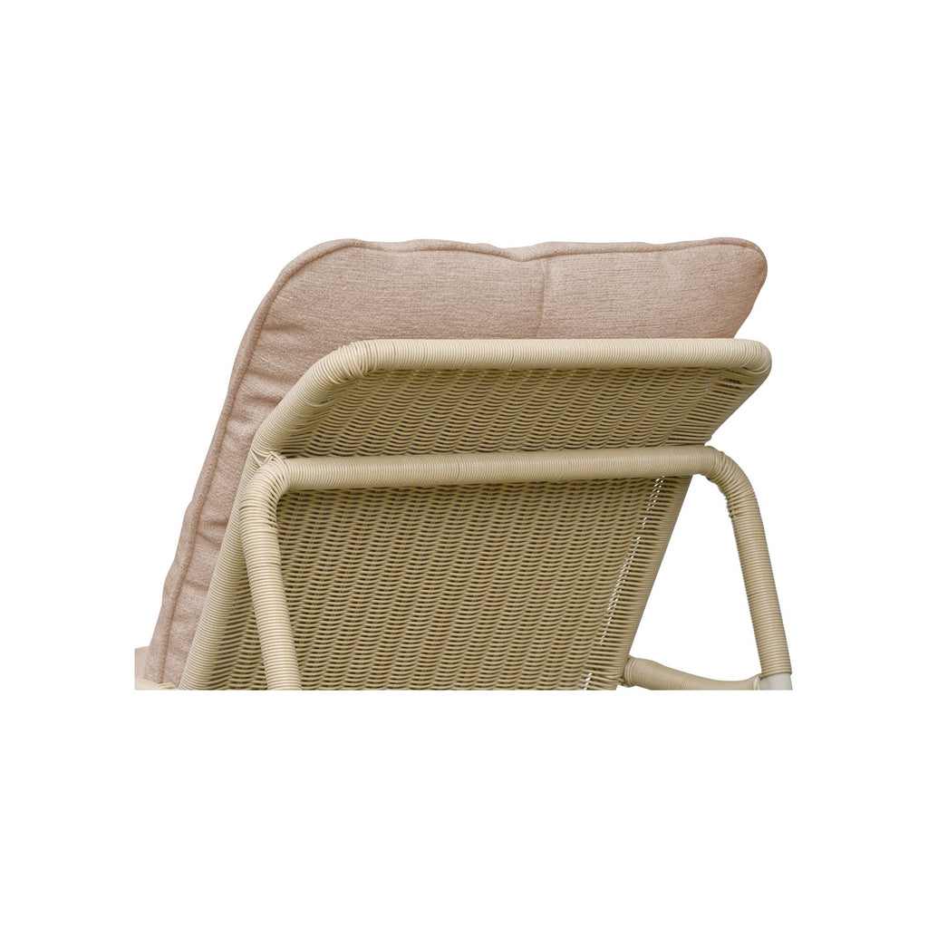 Lyra Outdoor Rocking Chair Beige | Outdoor Chairs | Moe's - Light House Co.