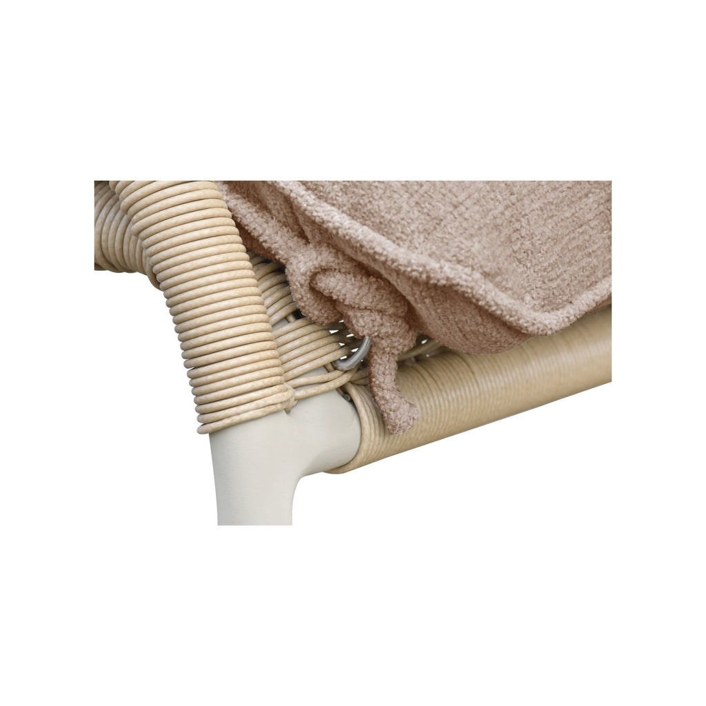 Lyra Outdoor Rocking Chair Beige | Outdoor Chairs | Moe's - Light House Co.