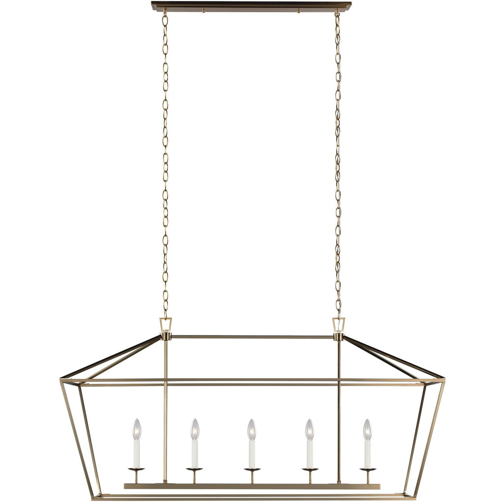 Dianna Five Light Linear Chandelier - Light House Co.