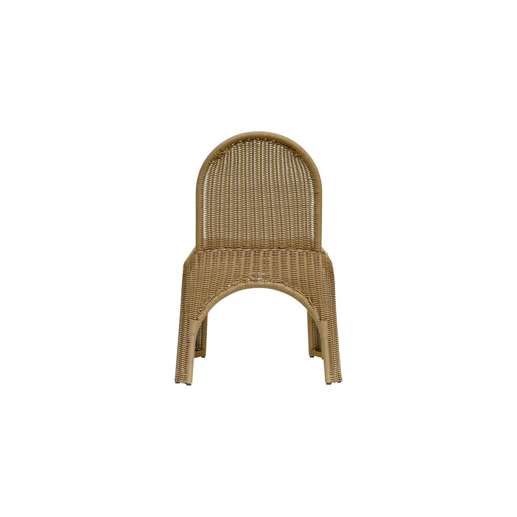 Kendall Outdoor Dining Chair Natural-Set of Two | Outdoor Dining Chairs | Moe's - Light House Co.