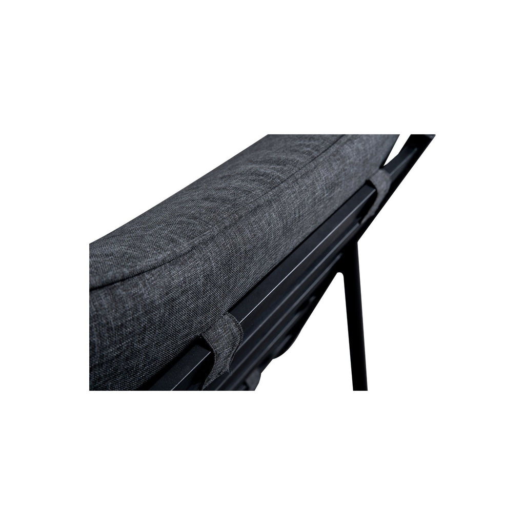 Morgan Outdoor Accent Chair Speckled Charcoal | Outdoor Chairs | Moe's - Light House Co.