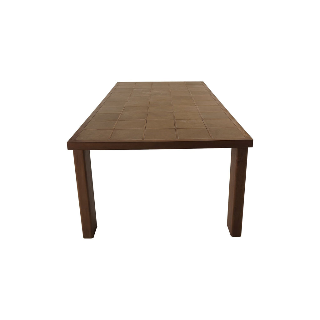 Marina Outdoor Dining Table Brown | Outdoor Dining Tables | Moe's - Light House Co.