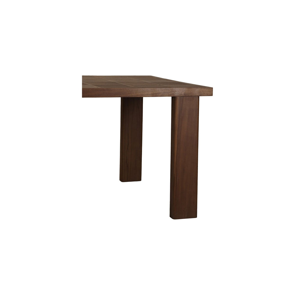 Marina Outdoor Dining Table Brown | Outdoor Dining Tables | Moe's - Light House Co.