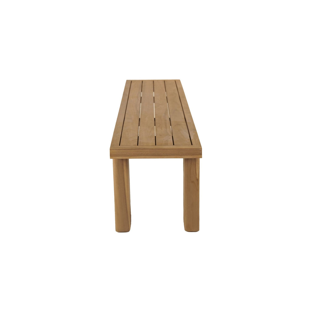 Marina Outdoor Bench Natural | Outdoor Benches | Moe's - Light House Co.