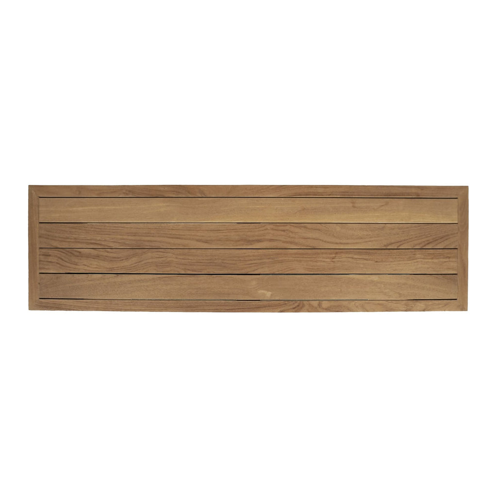 Marina Outdoor Bench Natural | Outdoor Benches | Moe's - Light House Co.