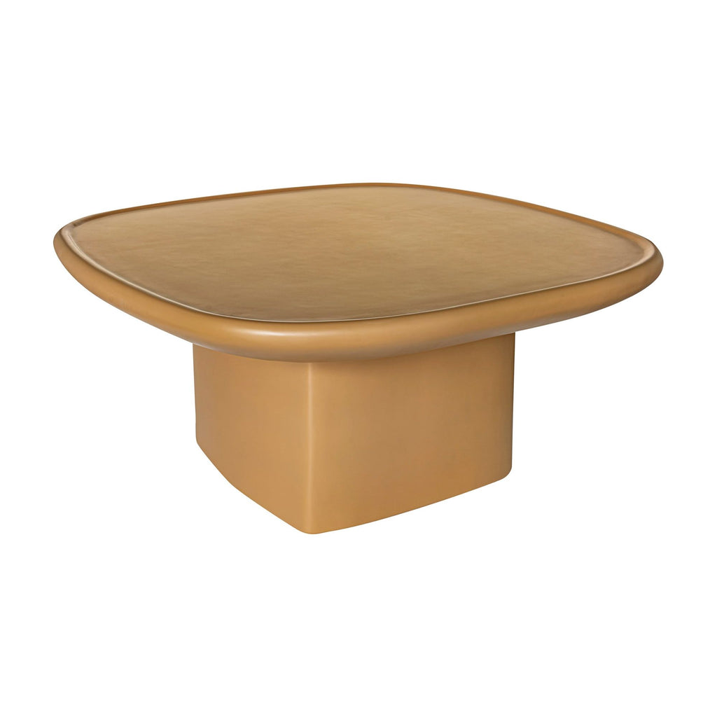 Manon Outdoor Coffee Table Deep Yellow | Outdoor Coffee Tables | Moe's - Light House Co.