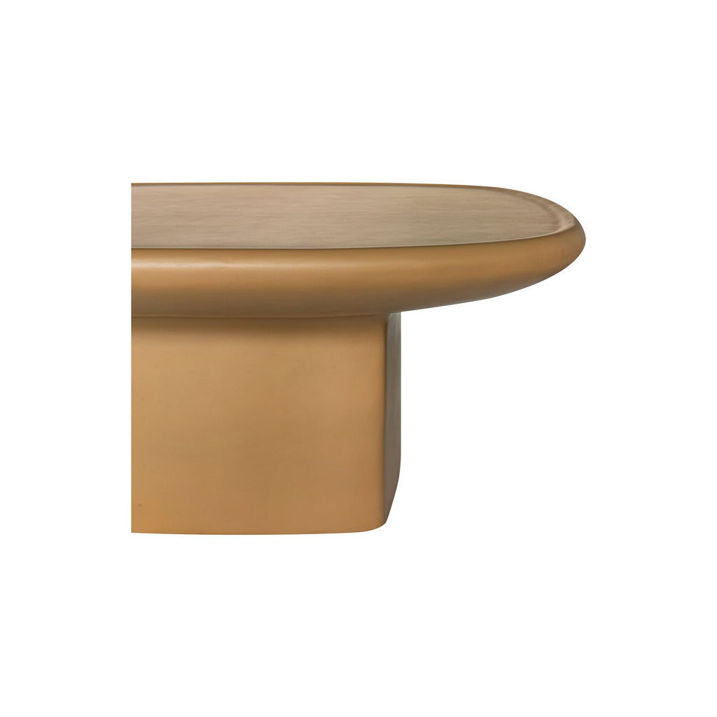 Manon Outdoor Coffee Table Deep Yellow | Outdoor Coffee Tables | Moe's - Light House Co.
