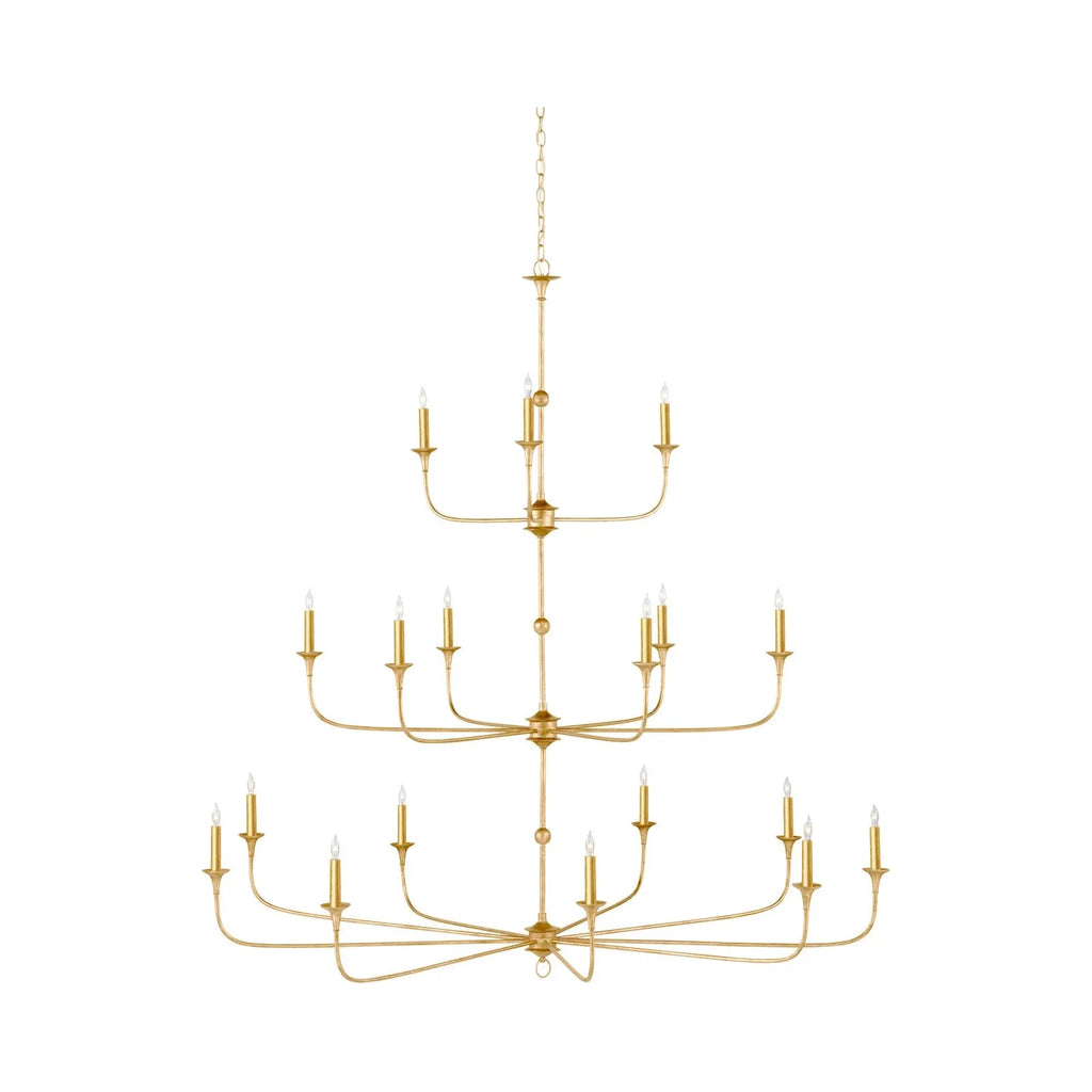 Nottaway Grande Bronze Chandelier | Chandeliers | Currey & Company - Light House Co.
