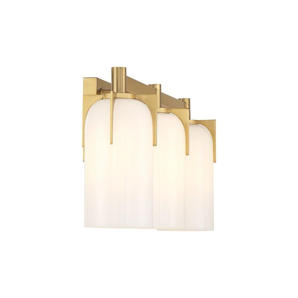 Caldwell 3-Light Bathroom Vanity Light - Light House Co.