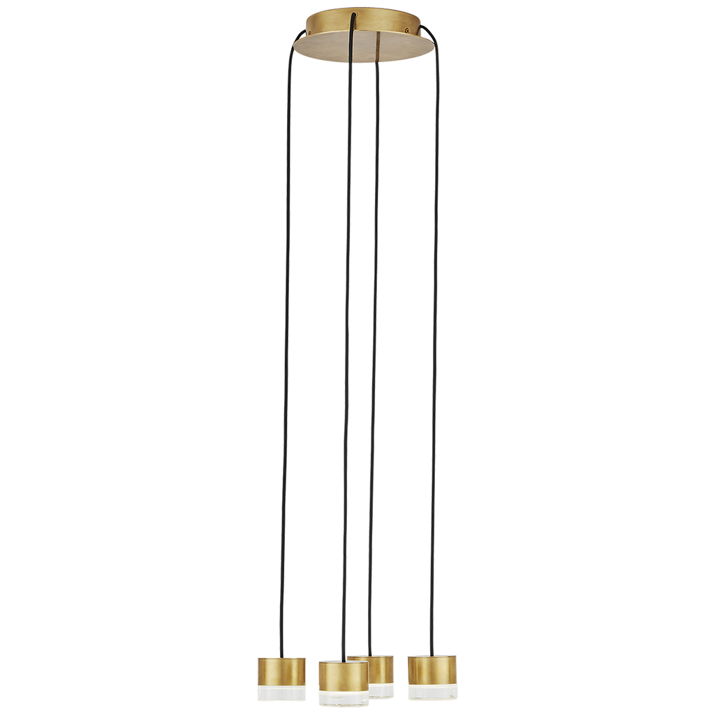 Gable Alabaster 6 Light Chandelier | Chandeliers | Visual Comfort Modern - Light House Co.