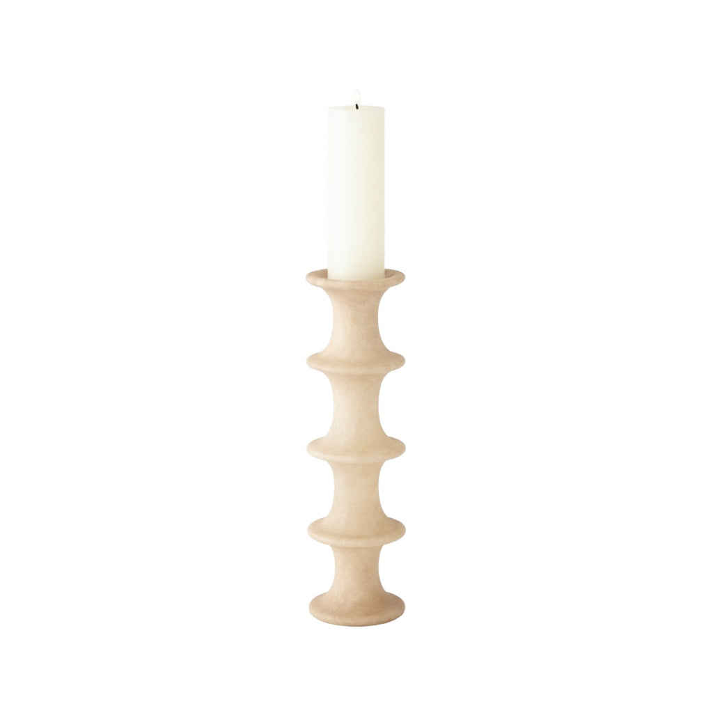 Ridge Alabaster Candlestick - Light House Co.