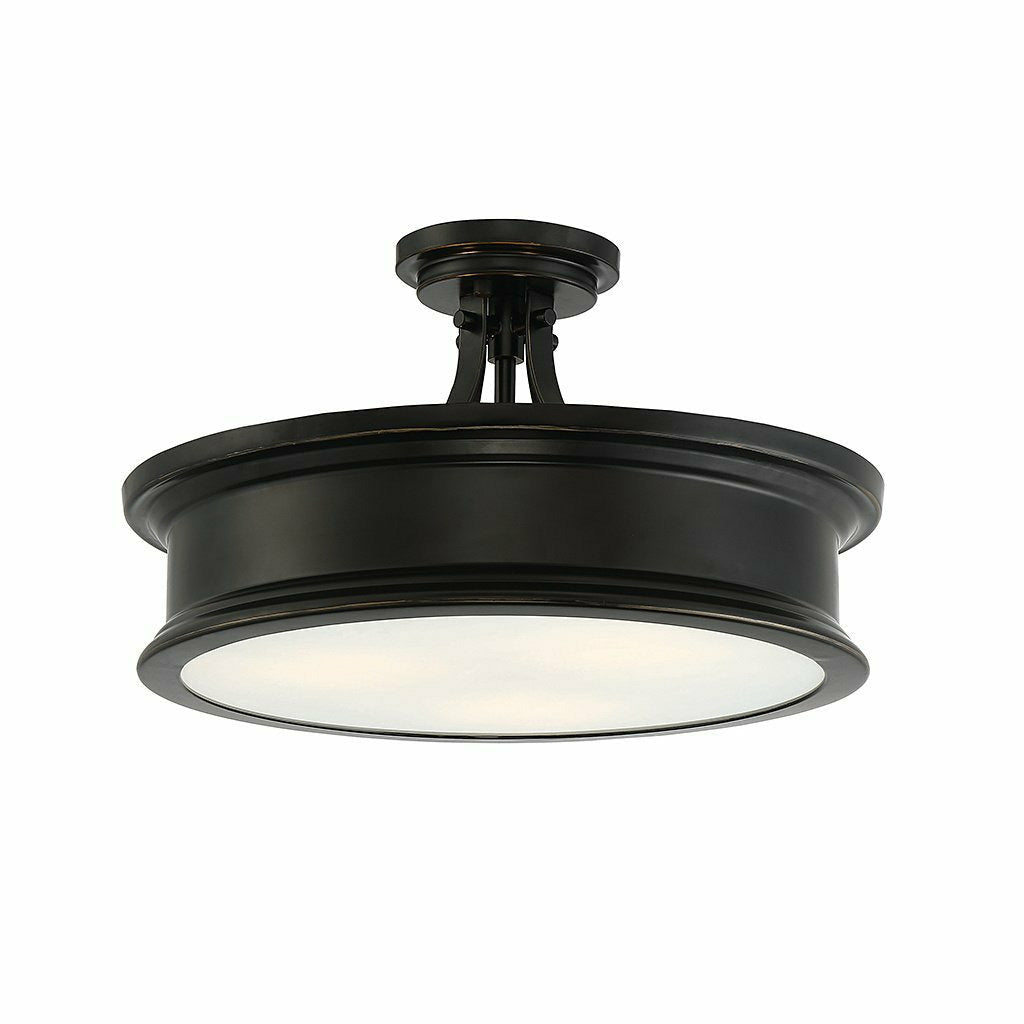 Watkins II Flush Mount - Light House Co.