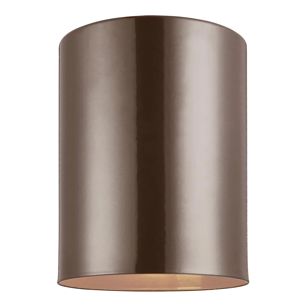 Outdoor Cylinders One Light Outdoor Flush Mount - Light House Co.