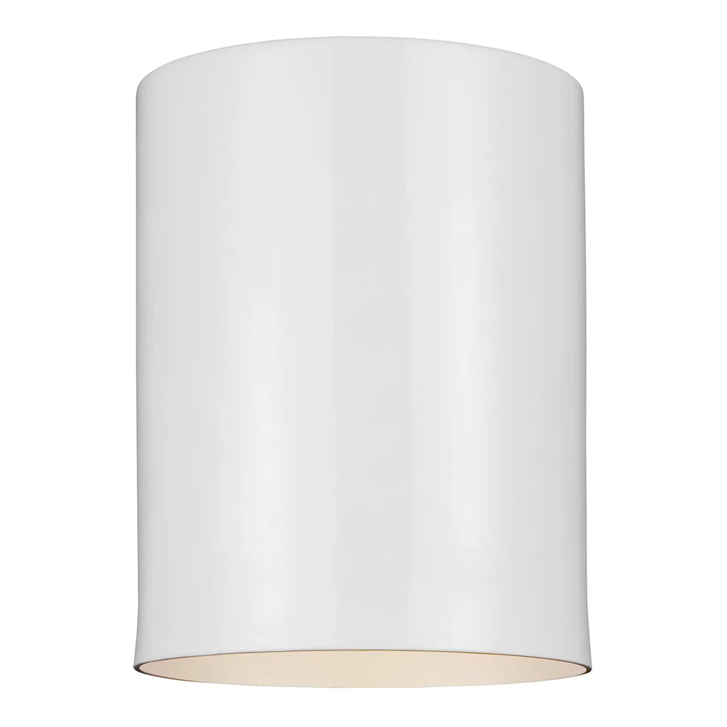 Outdoor Cylinders One Light Outdoor Flush Mount - Light House Co.