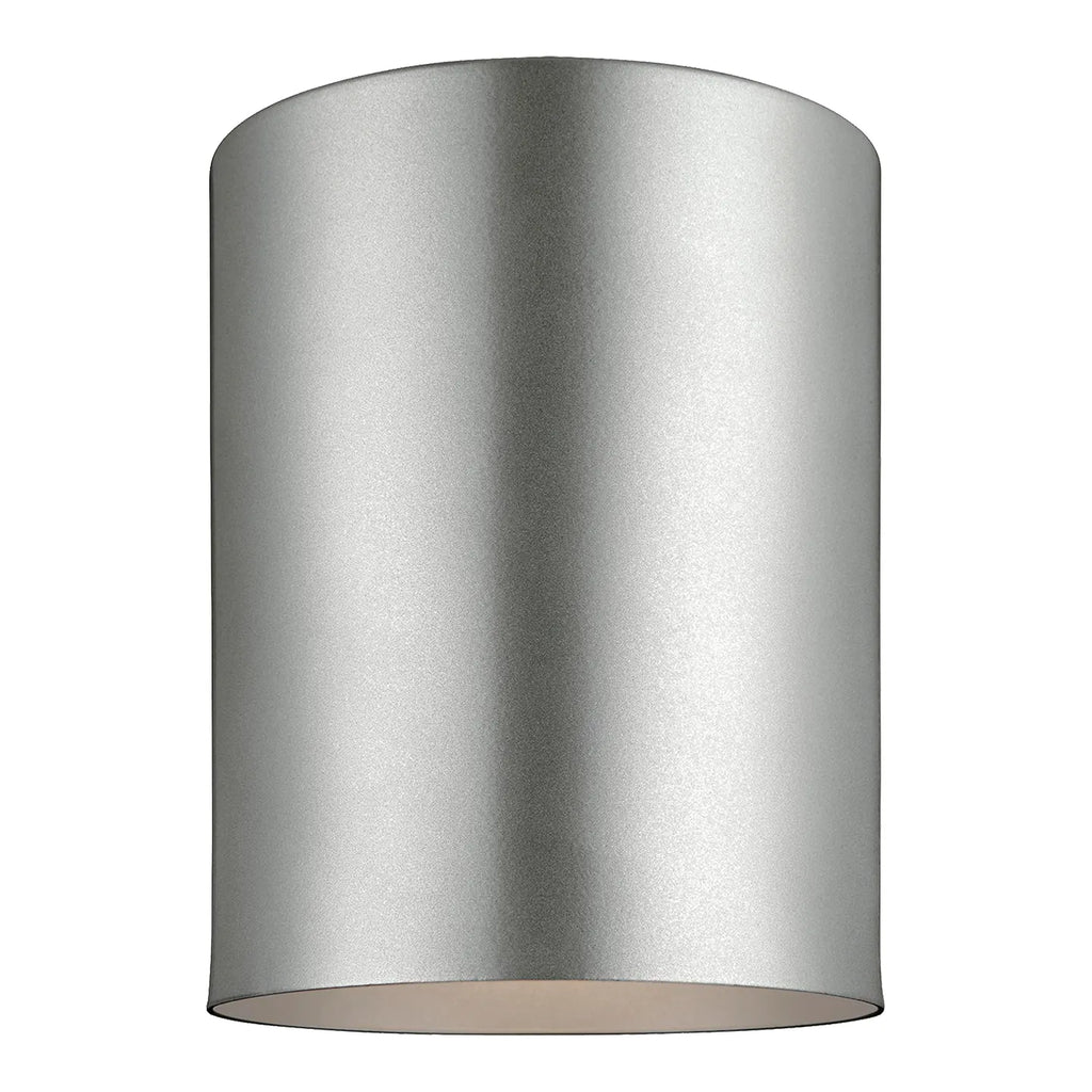 Outdoor Cylinders One Light Outdoor Flush Mount - Light House Co.