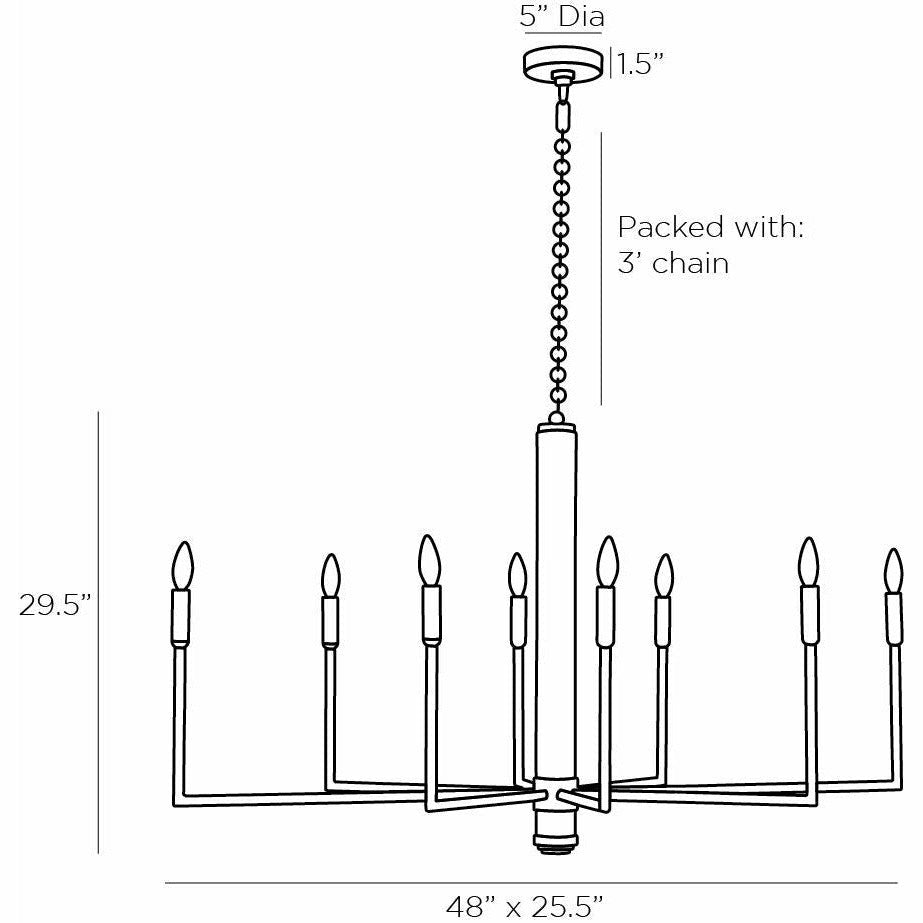 Orlando Chandelier - Light House Co.