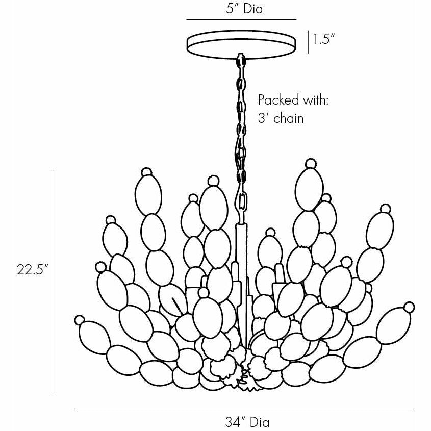 Indi Chandelier - Light House Co.