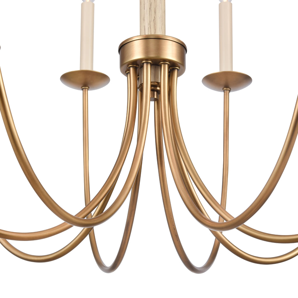 NEVILLE 28'' WIDE 8-LIGHT CHANDELIER - Light House Co.