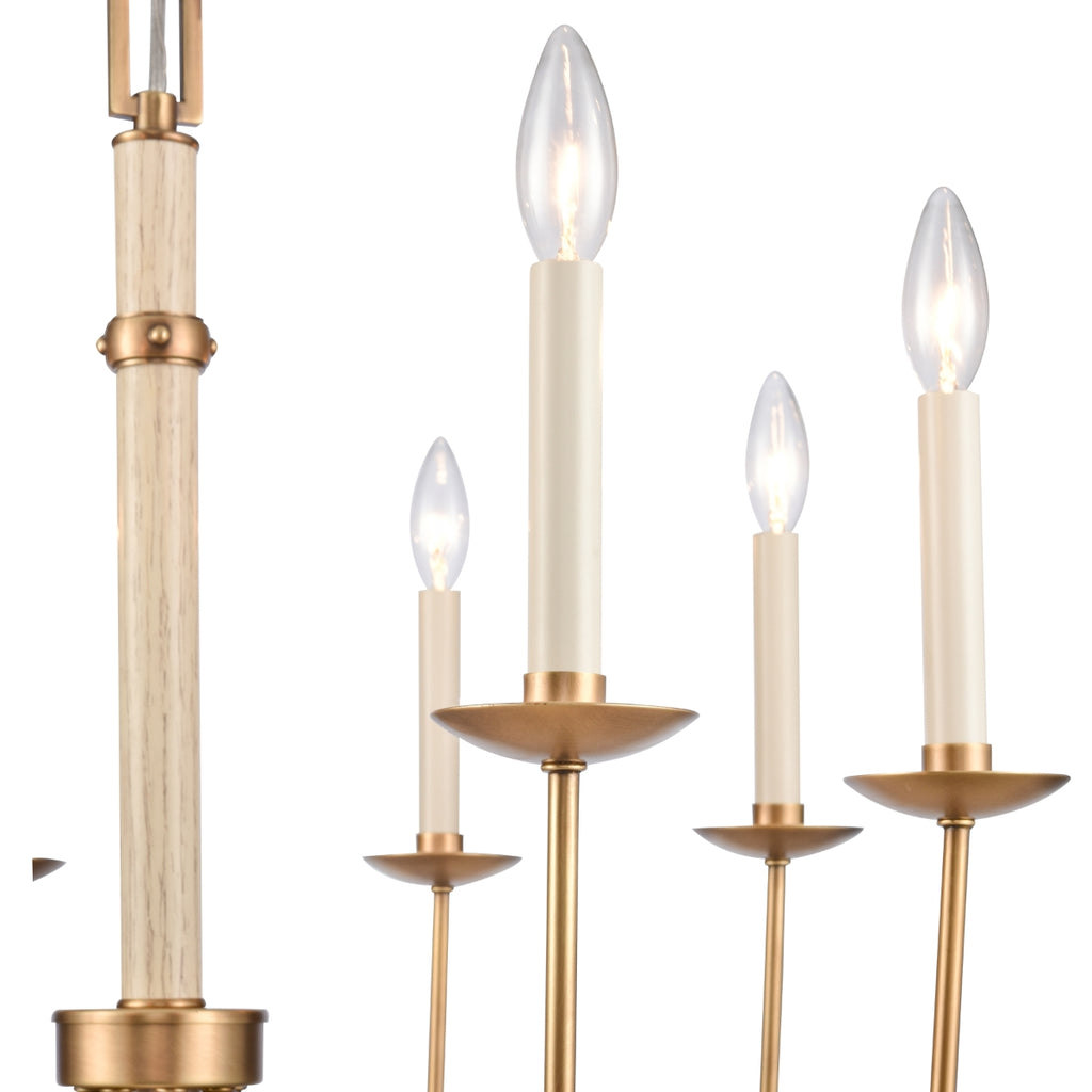 NEVILLE 28'' WIDE 8-LIGHT CHANDELIER - Light House Co.