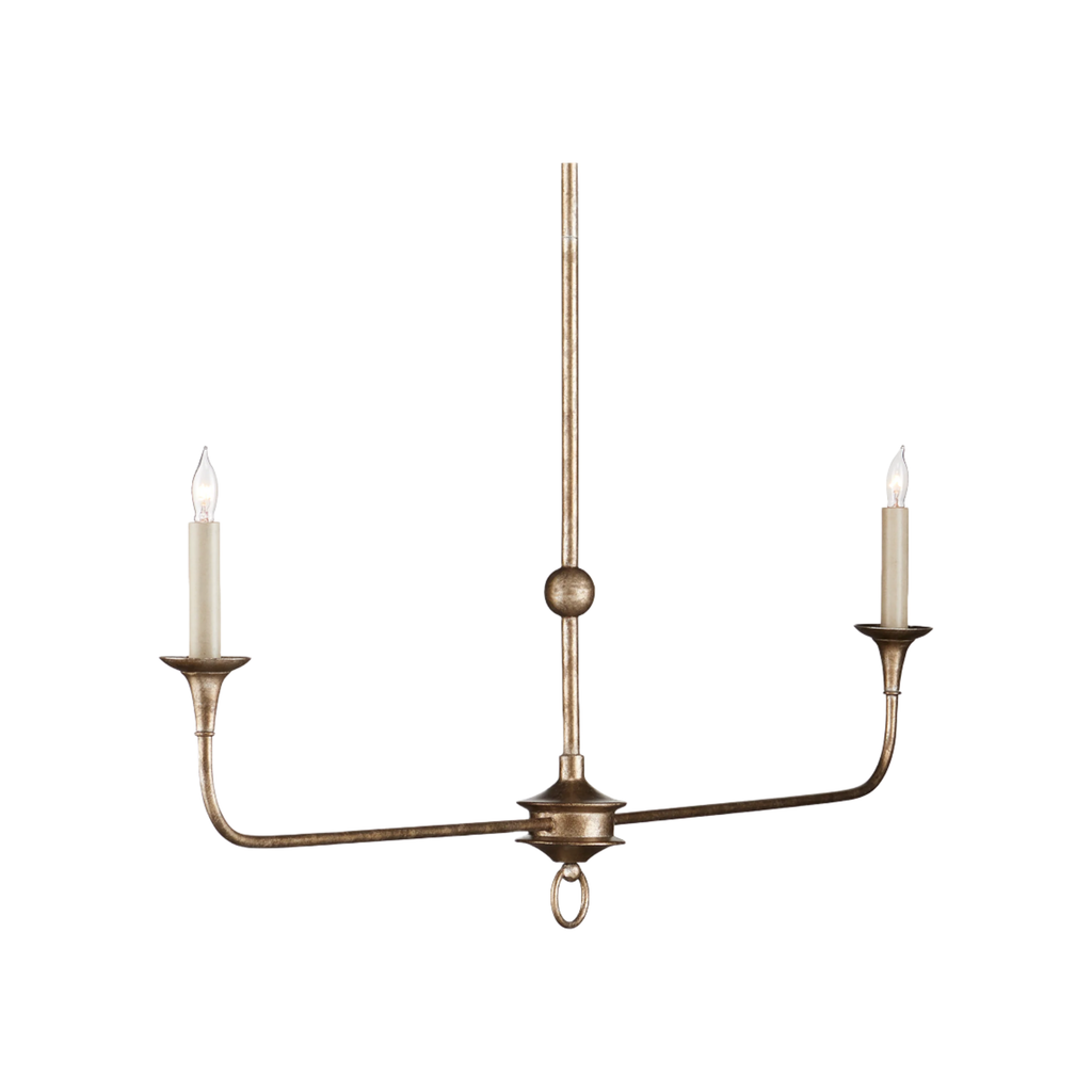 Nottaway Bronze Linear Chandelier - Light House Co.
