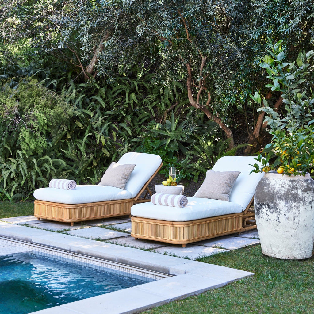 Natura Outdoor Sun Lounger - Light House Co.