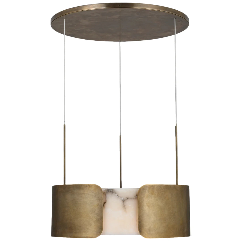 Armise 28" Drum Chandelier - Light House Co.